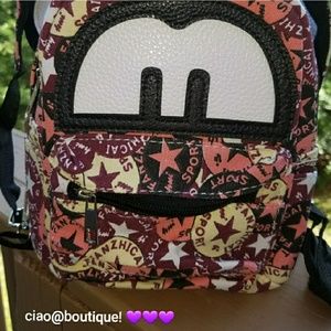Mickey mouse ears backpack.